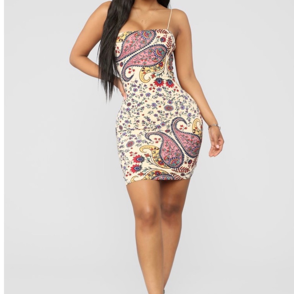 Brand new paisley dress